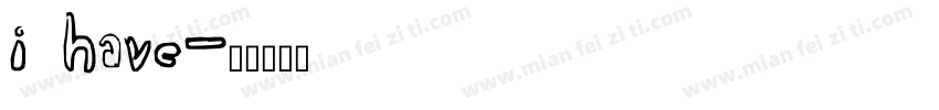 i have字体转换